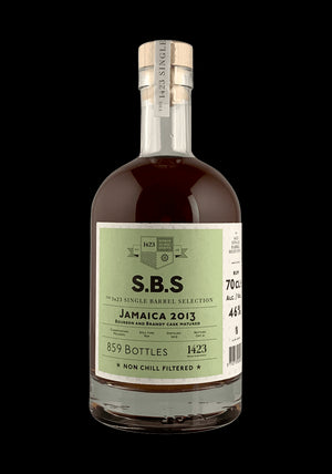 S.B.S. Jamaica 2013 Bourbon & Brandy Cask Matured Rum | 700ML at CaskCartel.com