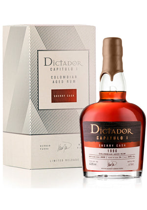 Dictador Capitulo I 24 Year Old Sherry Cask 1996 Rum | 700ML at CaskCartel.com