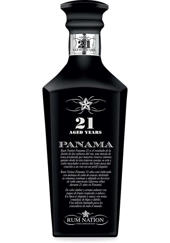 Rum Nation Panama 21 Year Old (Proof 86) Rum | 700ML