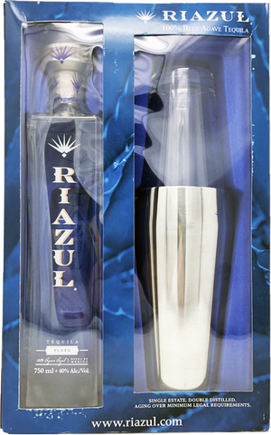 Riazul Plata Tequila With Shaker - CaskCartel.com