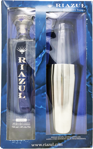 Riazul Plata Tequila With Shaker