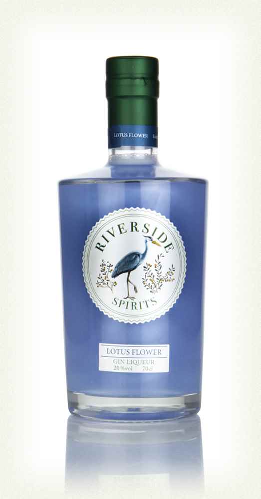 Riverside Lotus Flower Shimmer Gin Liqueur | 700ML at CaskCartel.com