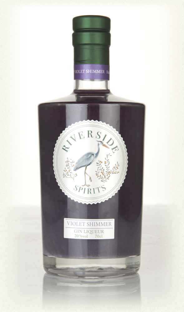 Riverside Violet Shimmer Gin Liqueur | 700ML