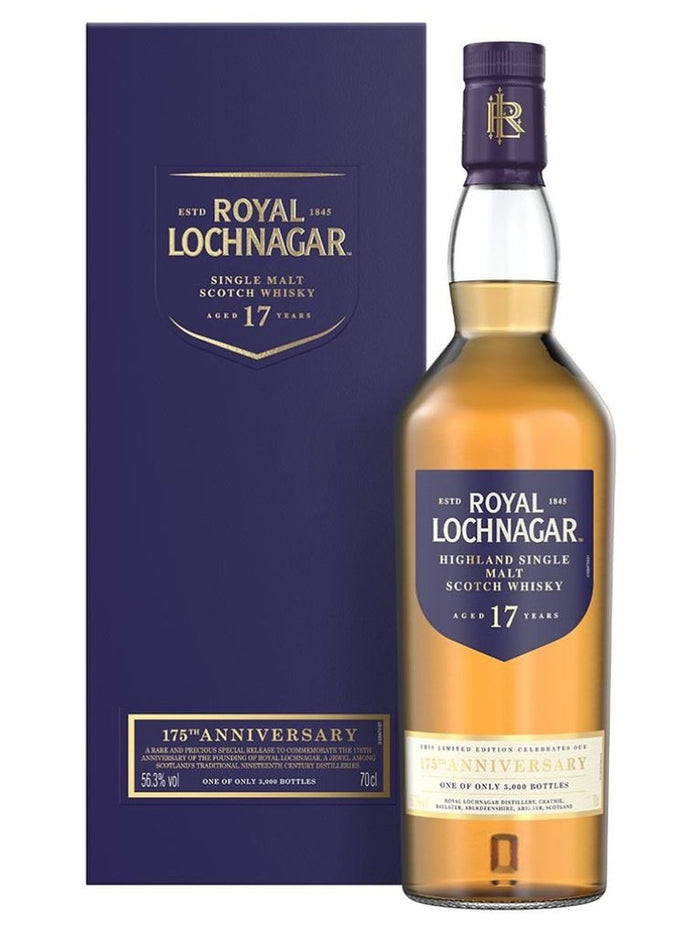 Royal Lochnagar 17 Year Old 175th Anniversary Highland Single Malt Scotch Whisky | 700ML