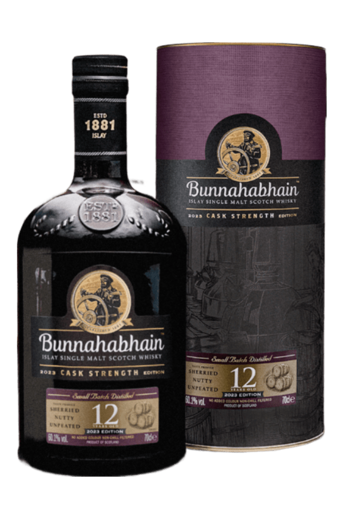 Bunnahabhain 12 Year Old Cask Strength 2023 Edition Scotch Whisky | 700ML
