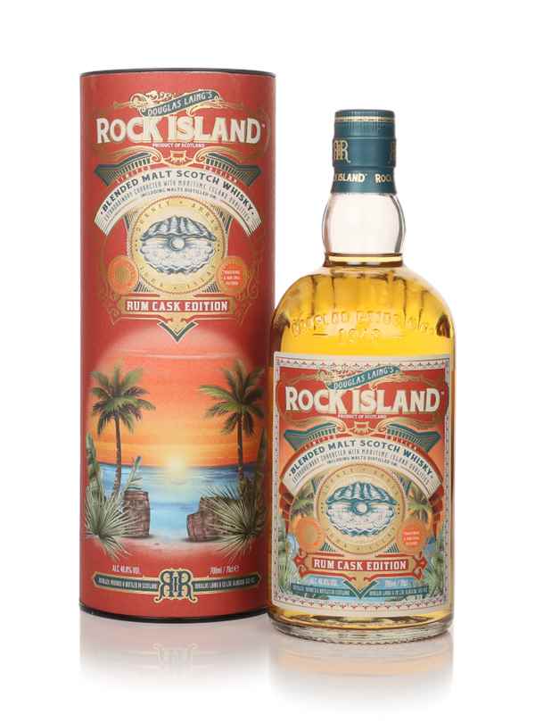 Rock Island Rum Cask Edition Blended Malt Scotch Whisky | 700ML