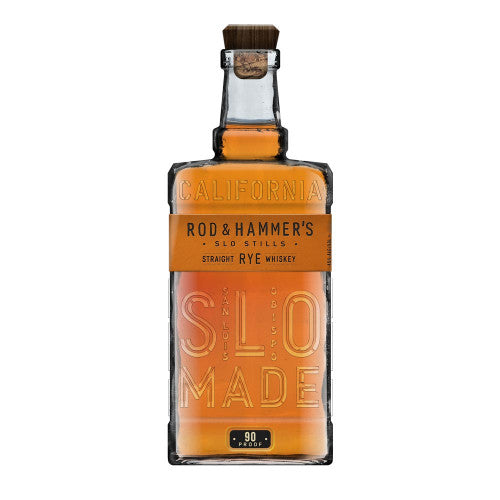 Rod & Hammer Slo Stills Straight Rye Whiskey