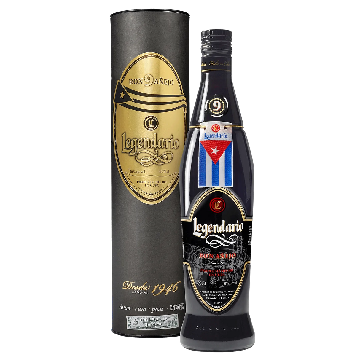 Legendario Ron Anejo 9 Year Old Cuba Rum | 700ML at CaskCartel.com