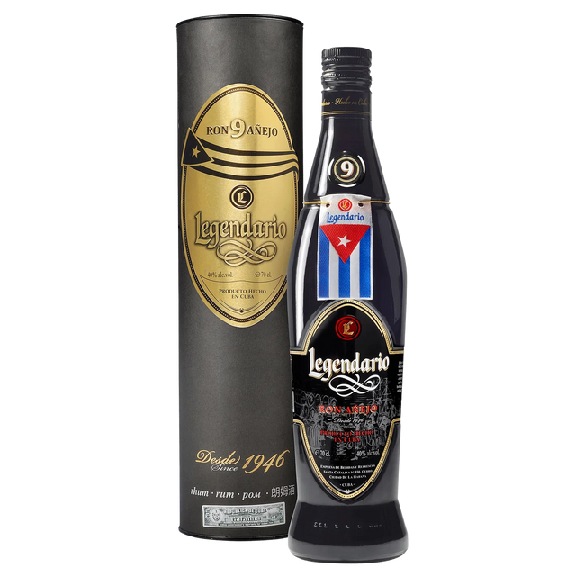 Legendario Ron Anejo 9 Year Old Cuba Rum | 700ML at CaskCartel.com
