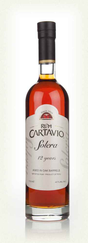 Ron Cartavio Solera 12 Year Old Rum | 700ML at CaskCartel.com