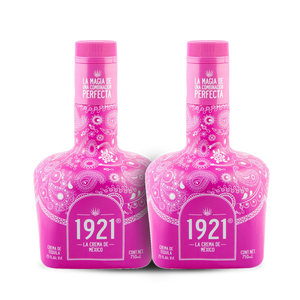 1921 Crema De Mexico Pink Tequila (2) Bottle Bundle at CaskCartel.com
