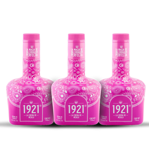 1921 Crema De Mexico Pink Tequila (3) Bottle Bundle at CaskCartel.com