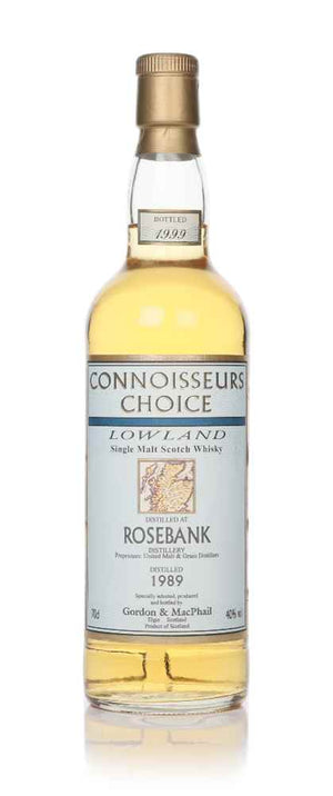 Rosebank 1989 (Bottled 1999) Connoisseurs Choice (Gordon & MacPhail) Scotch Whisky | 700ML at CaskCartel.com