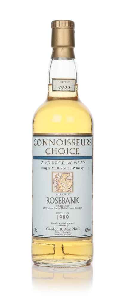 Rosebank 1989 (Bottled 1999) Connoisseurs Choice (Gordon & MacPhail) Scotch Whisky | 700ML
