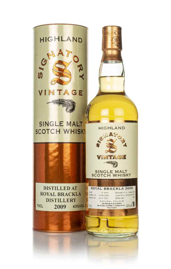 Royal Brackla 12 Year Old 2009 (casks 307025 & 307027) - Signatory Whisky | 700ML at CaskCartel.com