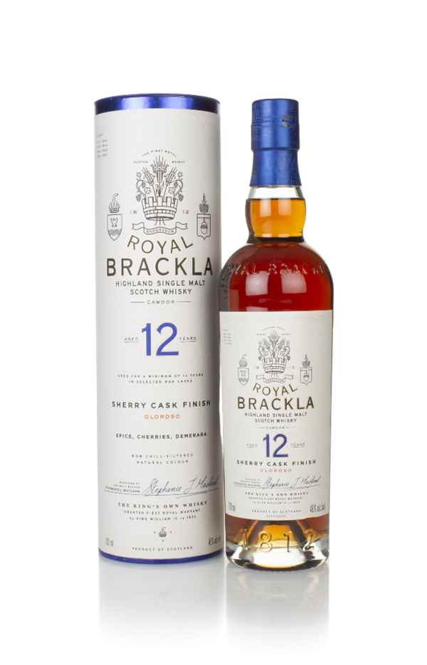 Royal Brackla 12 Year Old Oloroso Sherry Cask Finish Whisky | 700ML