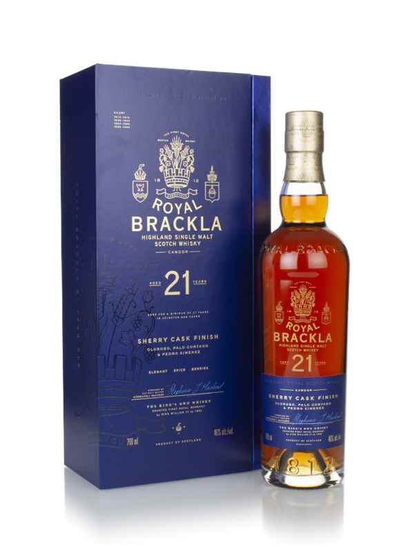 Royal Brackla 21 Year Old Sherry Cask Finish Whisky | 700ML