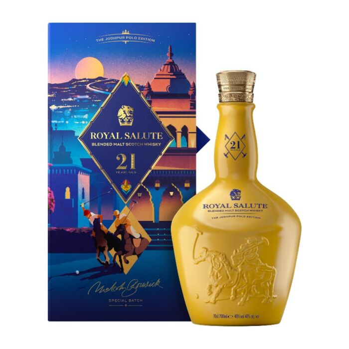 Chivas Royal Salute 21 Year Jodhpur Polo Edition Blended Malt Scotch Whiskey