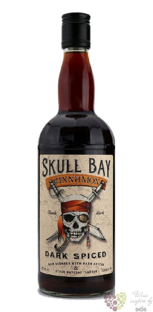 Skull Bay Dark Spiced Cinnamon Rum | 700ML at CaskCartel.com