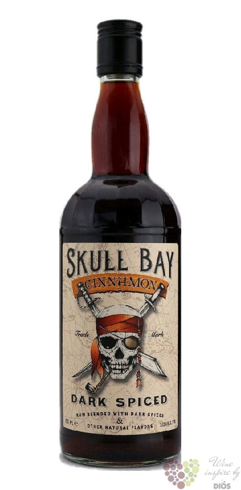 Skull Bay Dark Spiced Cinnamon Rum | 700ML