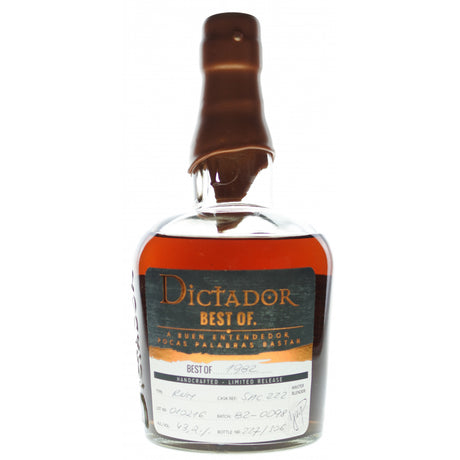 Dictador Best Of 1982 Bourbon Cask Finish Vintage Rum at CaskCartel.com