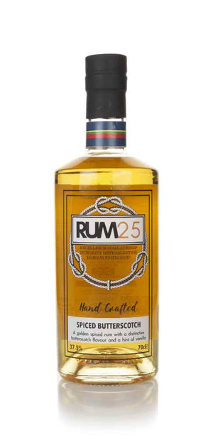 RUM25 Spiced Butterscotch Rum | 700ML at CaskCartel.com