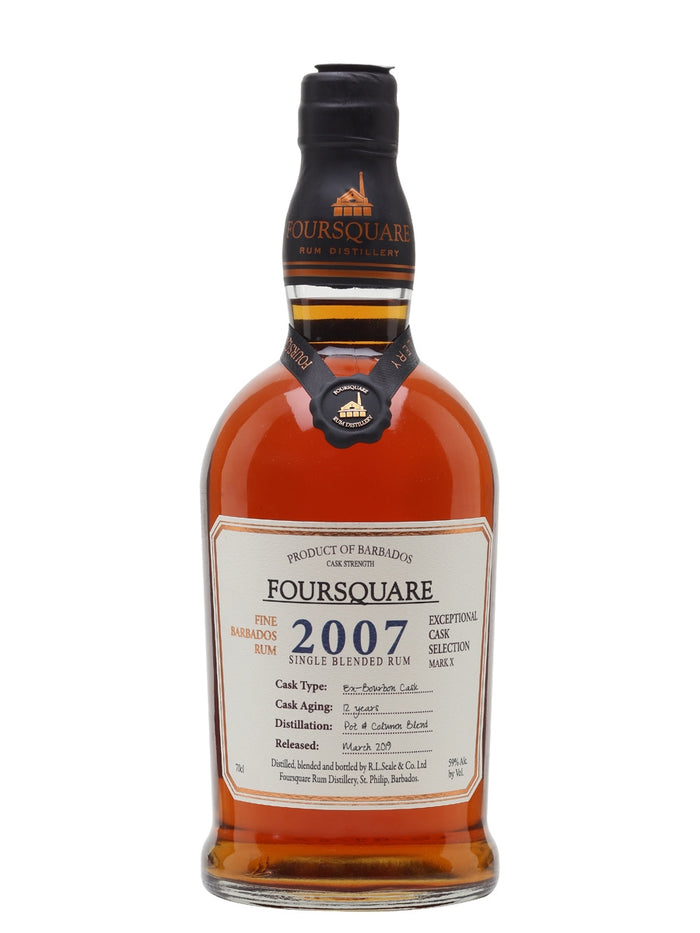 Foursquare "Mark X" 2007 Single Blended Rum