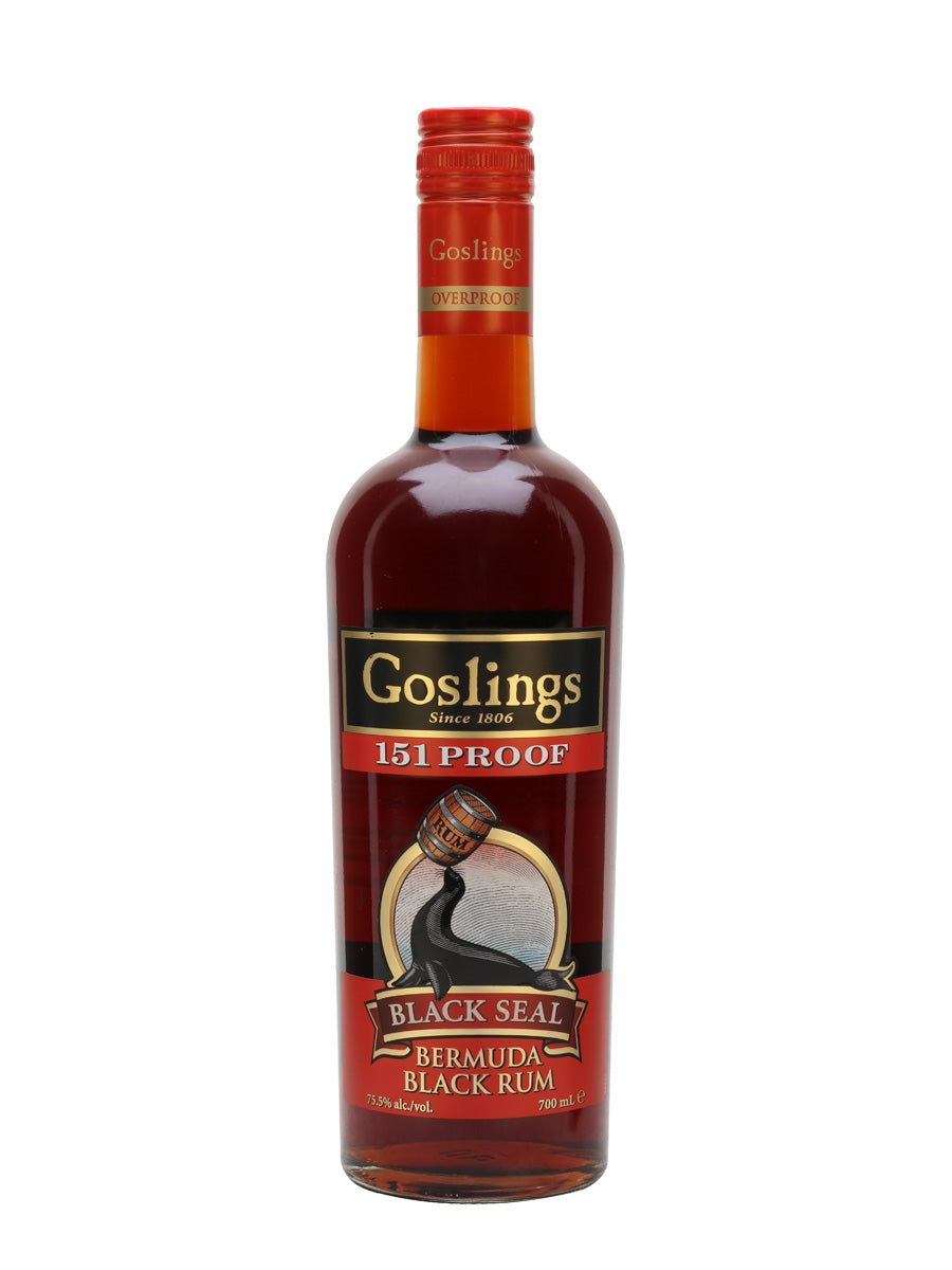 Gosling's Black Seal 151 proof Rum - CaskCartel.com