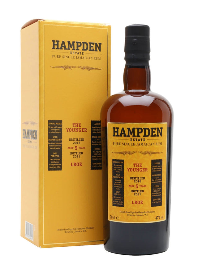 Hampden Estate 2016 The Younger LROK Rum | 700ML at CaskCartel.com