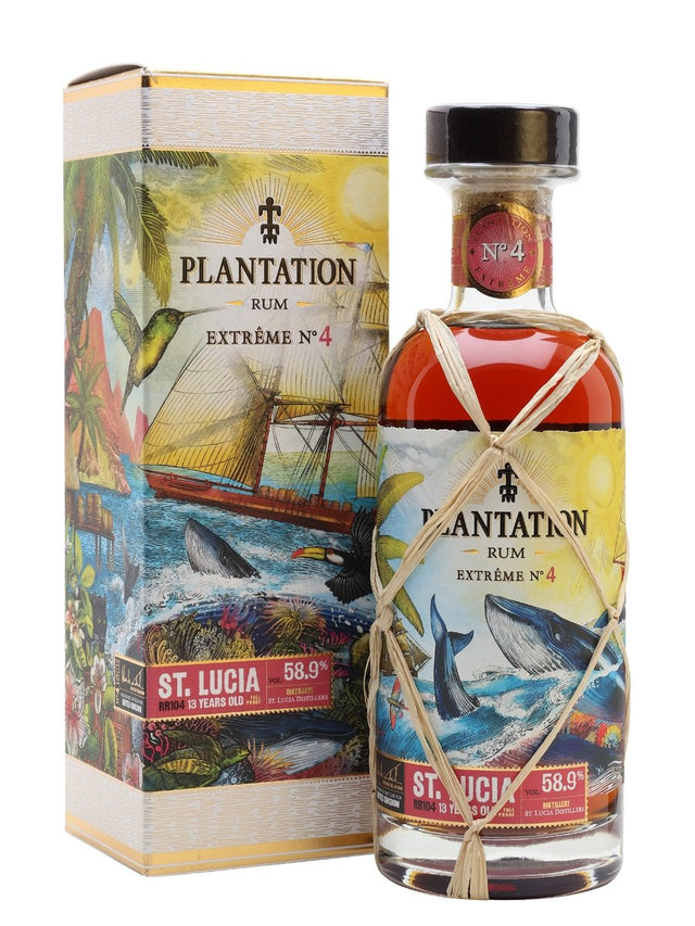 Plantation St Lucia 2007 Extreme No.4 13 Year Old Rum at CaskCartel.com