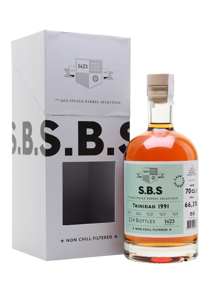 S.B.S Single Barrel Selection 1991 27 Year Old Trinidad Rum | 700ML