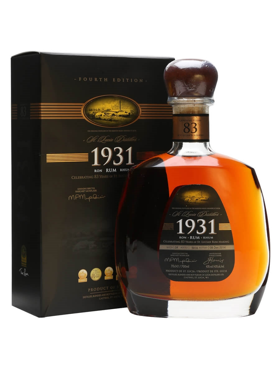 BUY] St Lucia (1931) 83rd Anniversary Fourth Edition Rum | 700ML