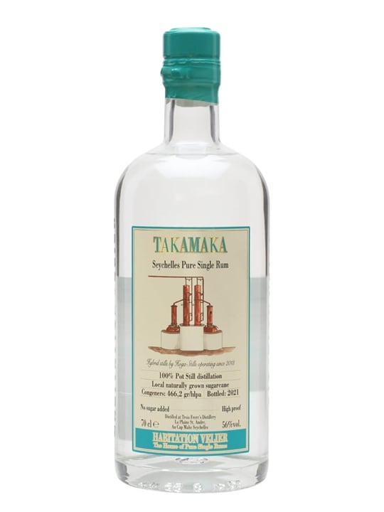 Habitation Velier Hampden Takamaka White Seychelles Pure Single Rum | 700ML