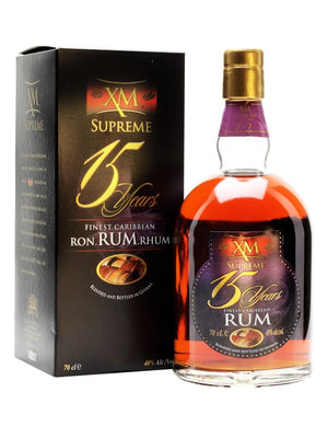 XM Supreme 15 Year Old Finest Carribbean Rum | 700ML at CaskCartel.com