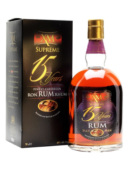 XM Supreme 15 Year Old Finest Carribbean Rum | 700ML