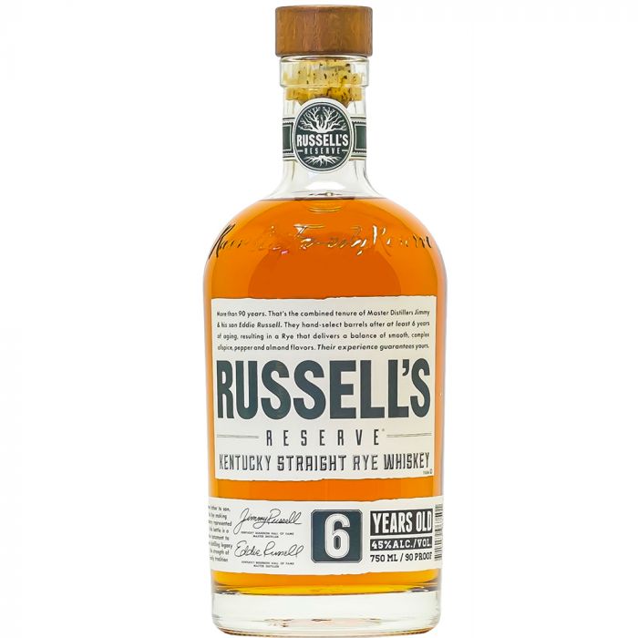 Russel's Reserve 6 Year Kentucky Straight Rye Whiskey
