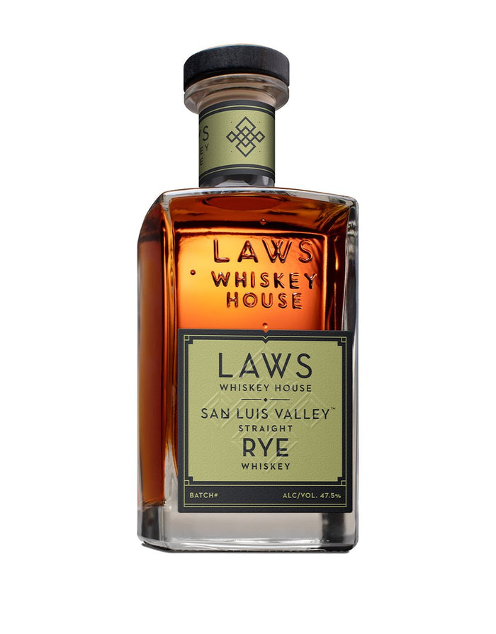 Laws Whiskey House San Luis Valley Straight Rye Whiskey