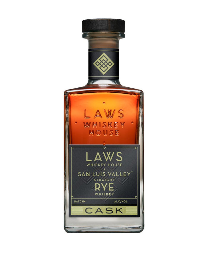 Laws Whiskey House San Luis Valley Cask Strength Straight Rye Whiskey