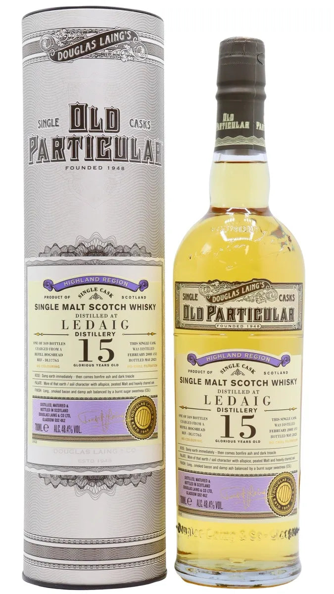 Ledaig Old Particular Single Cask #17765 2008 15 Year Old Whisky | 700ML