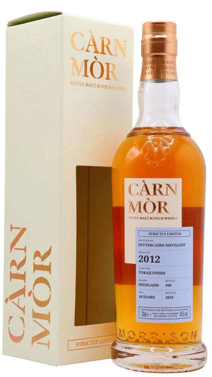 Fettercairn Carn Mor Strictly Limited Tokaji Finish 2012 10 Year Old Whisky | 700ML