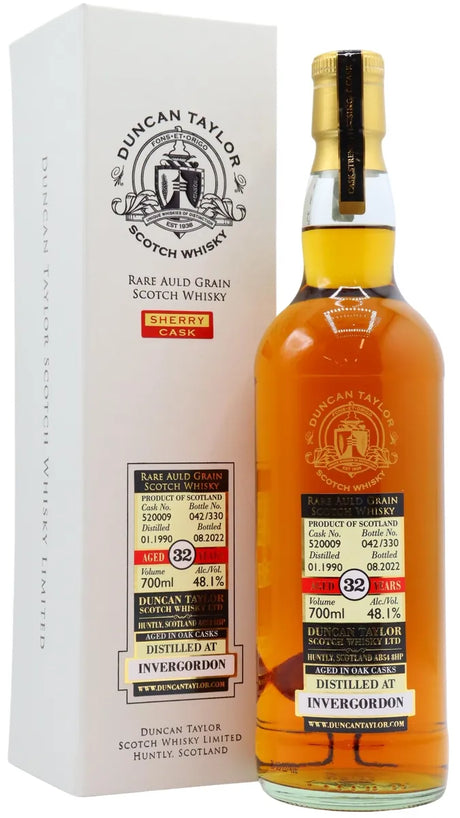 Invergordon Rare Auld Single Cask #520009 1990 32 Year Old Whisky | 700ML at CaskCartel.com