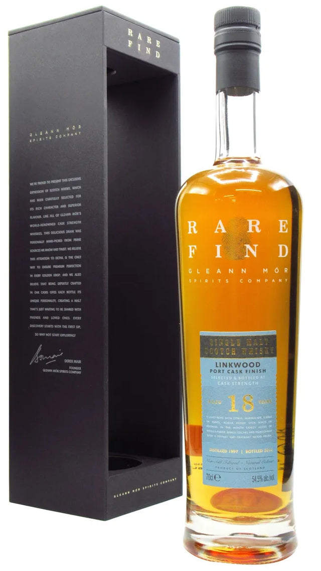 Linkwood Gleann Mor Rare Find Single Cask 18 Year Old Whisky | 700ML at CaskCartel.com