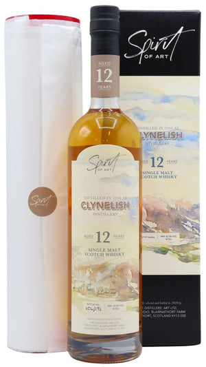 Clynelish Spirit of Art Including Signed Print Single Cask 12 Year Old Whisky | 700ML at CaskCartel.com