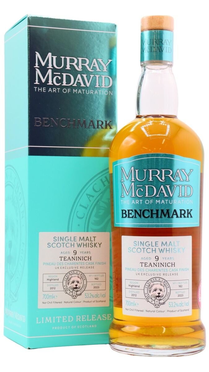 Teaninich Murray McDavid Pineau Des Charentes Cask (UK Exclusive) 2012 9 Year Old Whisky | 700ML