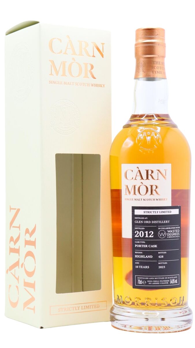 Glen Ord Carn Mor Strictly Limited Wasted Degrees 2012 10 Year Old Whisky | 700ML