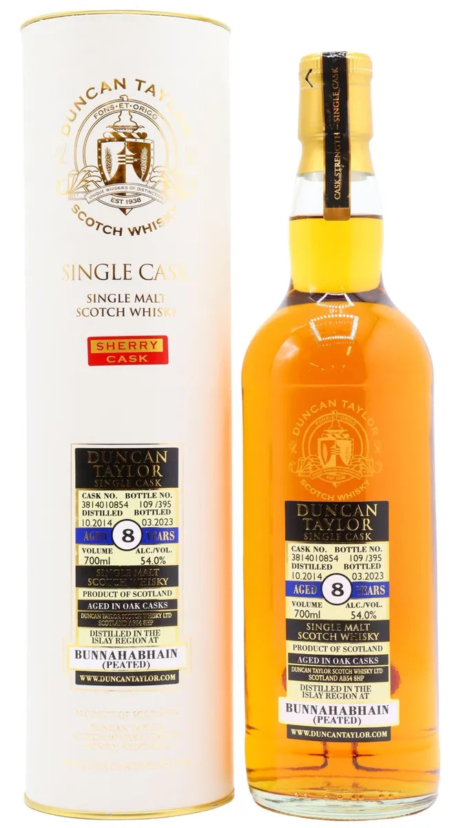 Bunnahabhain Heavily Peated Single Cask #3814010854 2014 8 Year Old Whisky | 700ML at CaskCartel.com