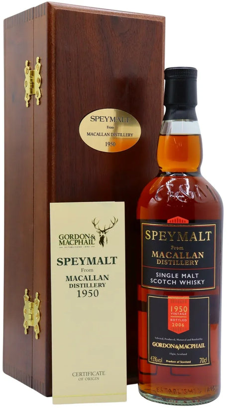 Macallan Speymalt 1950 55 Year Old Whisky | 700ML at CaskCartel.com