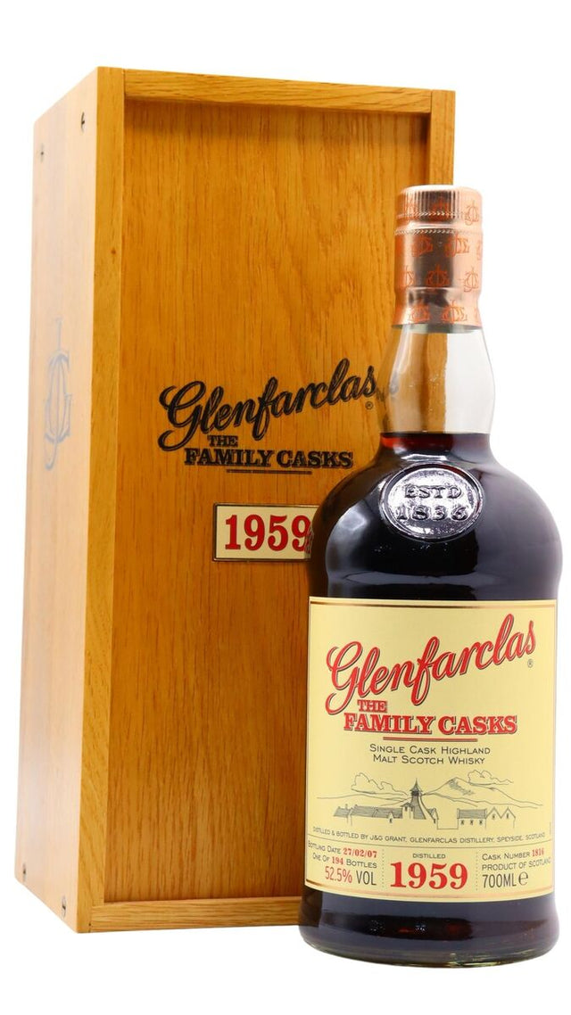 Glenfarclas The Family Casks #1816 1959 47 Year Old Whisky | 700ML at CaskCartel.com