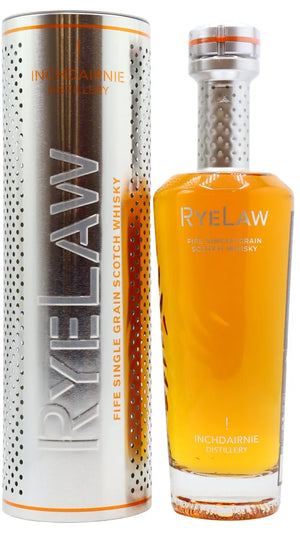 InchDairnie Ryelaw Inaugural Release Fife Single Grain Scotch Whisky | 700ML at CaskCartel.com