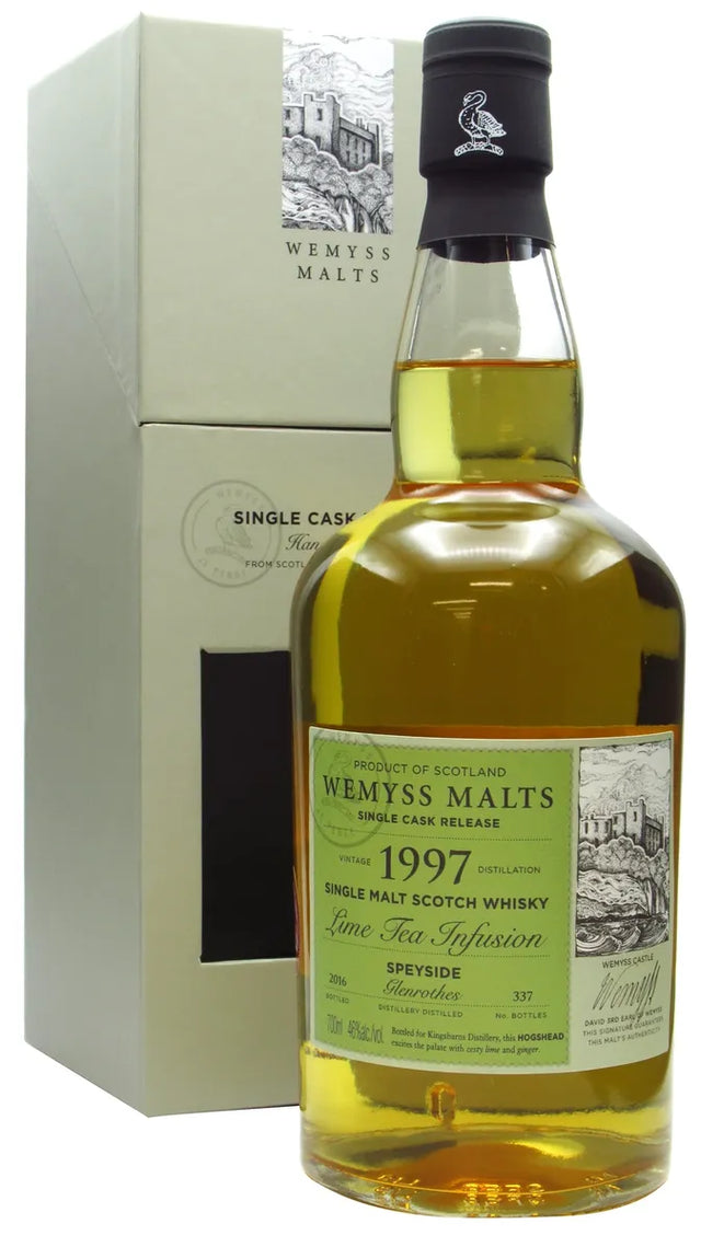 Glenrothes Lime Tea Infusion Single Cask 1997 19 Year Old Whisky | 700ML at CaskCartel.com